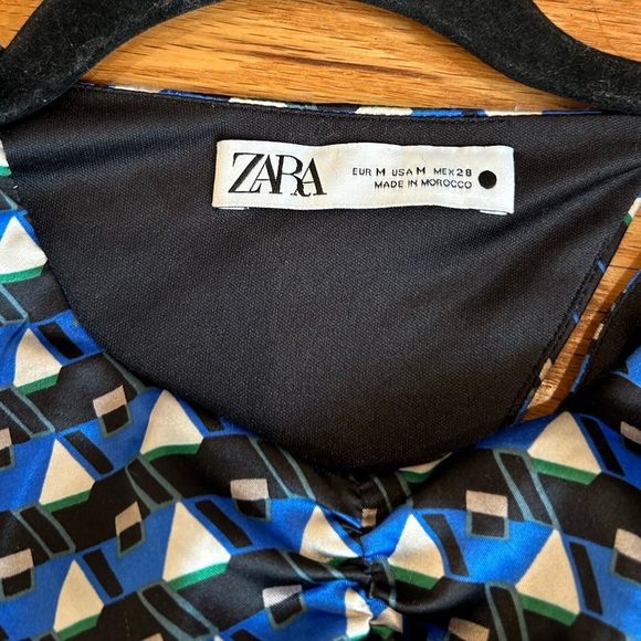 Zara Geometrical Shapes Dress - Picture 8 of 9